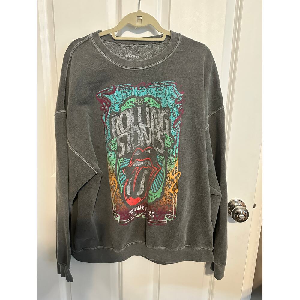 Urban Outfitters The Rolling Stones World Tour Sweatshirt L/XL